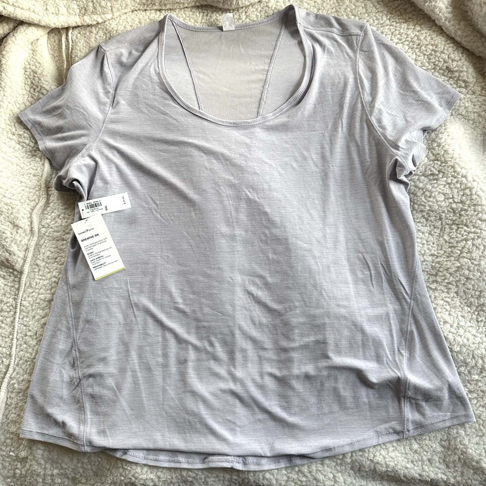 Light purple old navy work out tee